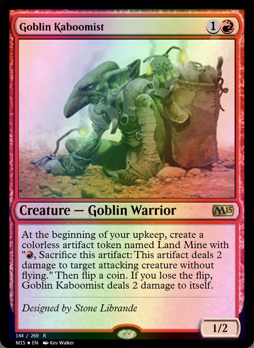 Goblin Kaboomist FOIL