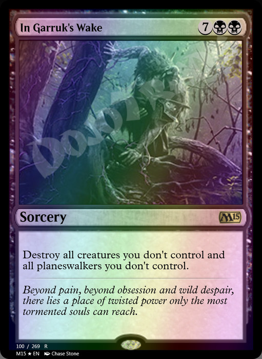 In Garruk's Wake FOIL