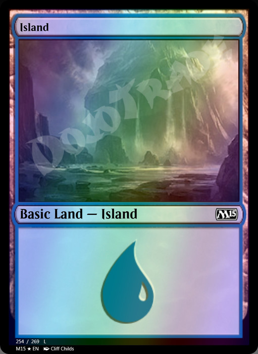 Island (#254) FOIL