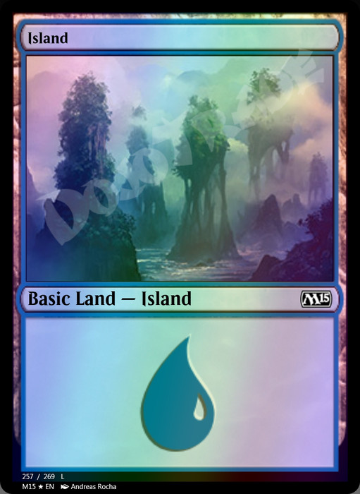 Island (#257) FOIL