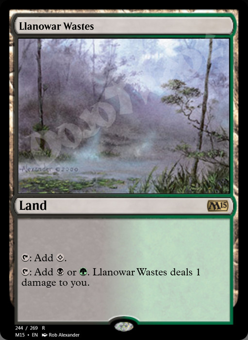 Llanowar Wastes