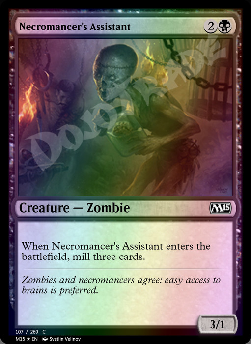 Necromancer's Assistant FOIL