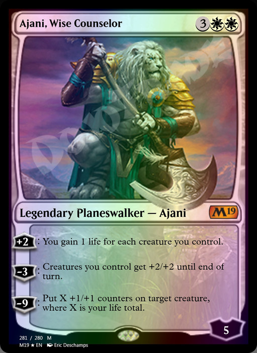 Ajani, Wise Counselor FOIL