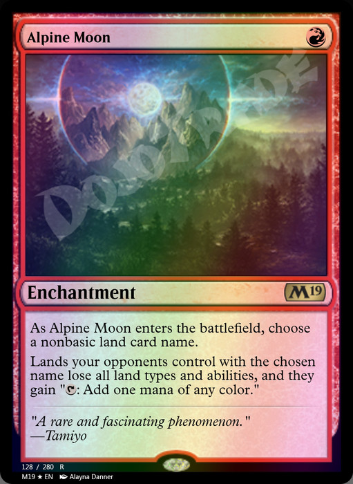 Alpine Moon FOIL