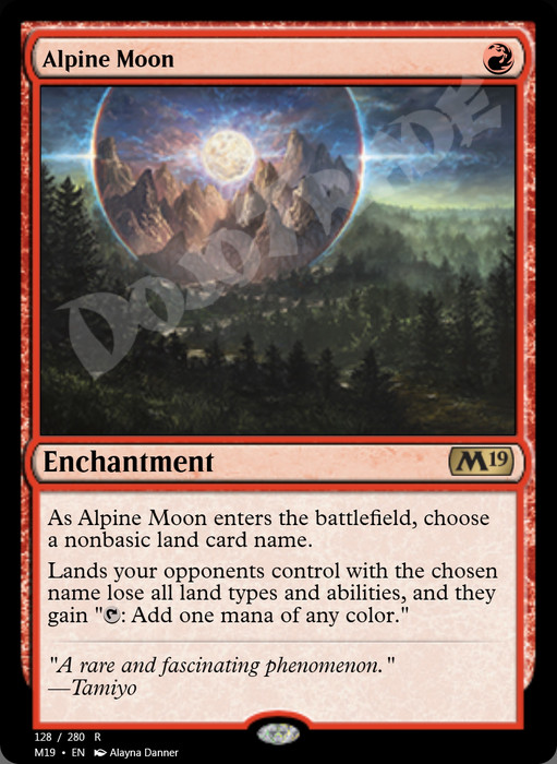 Alpine Moon