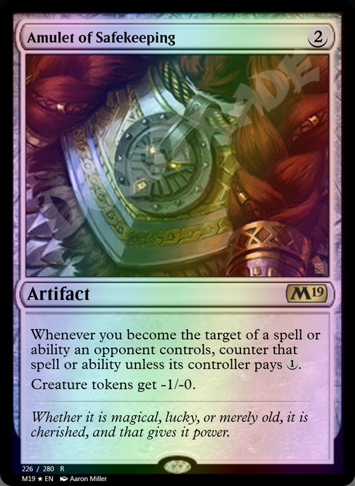 Amulet of Safekeeping FOIL