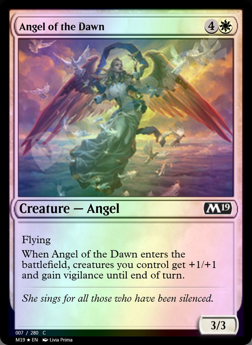 Angel of the Dawn FOIL