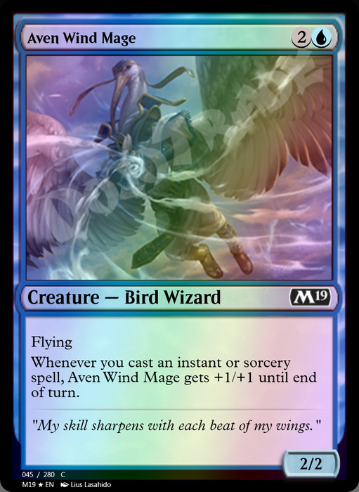 Aven Wind Mage FOIL