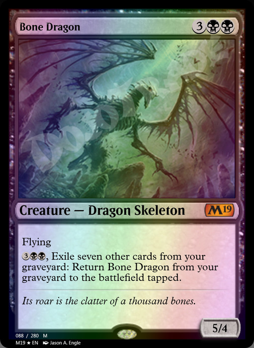 Bone Dragon FOIL