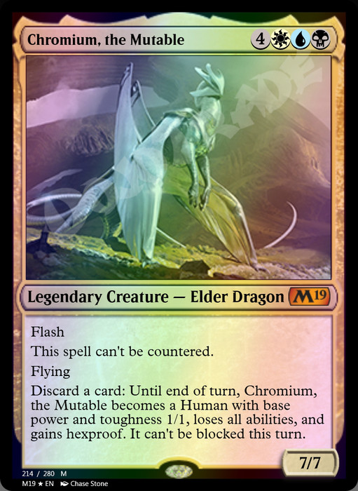 Chromium, the Mutable FOIL