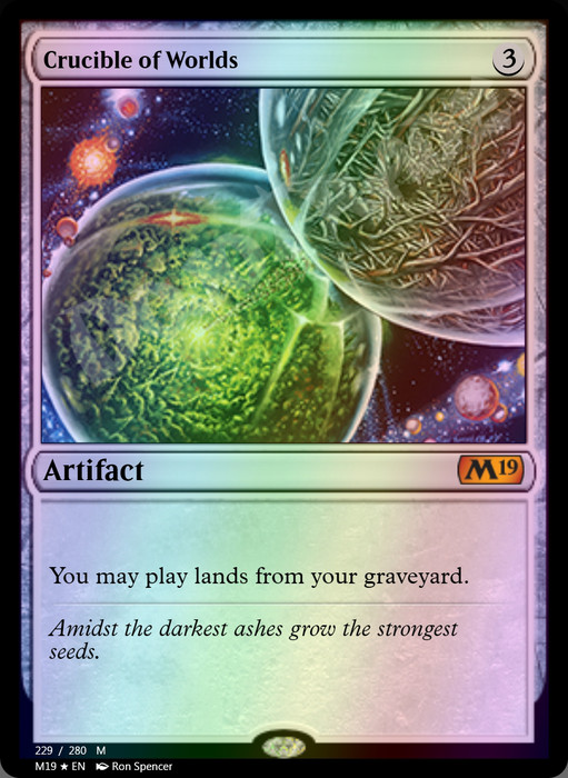 Crucible of Worlds FOIL