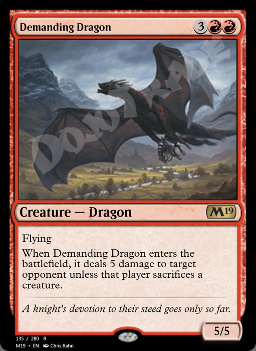 Demanding Dragon