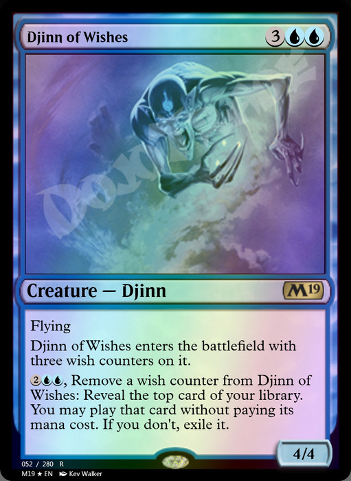 Djinn of Wishes FOIL