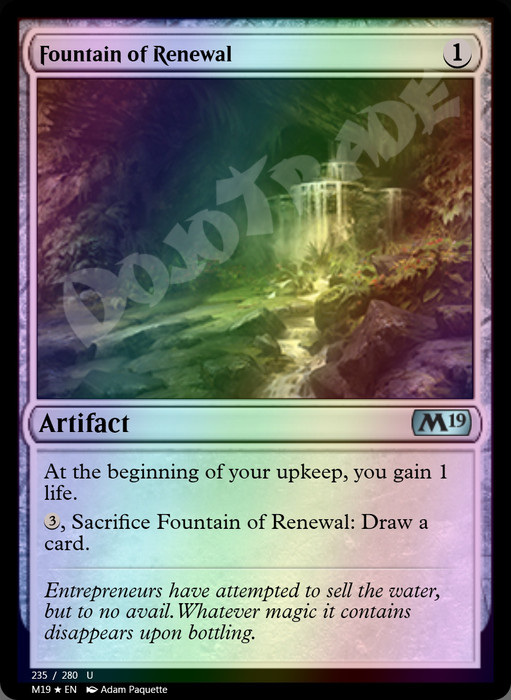 Fountain of Renewal FOIL