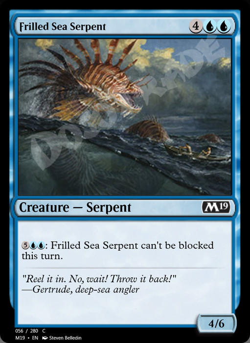 Frilled Sea Serpent