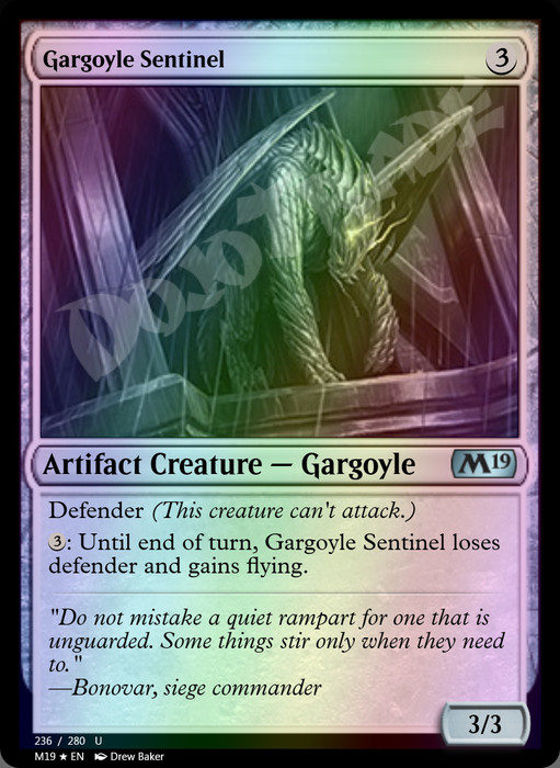 Gargoyle Sentinel FOIL