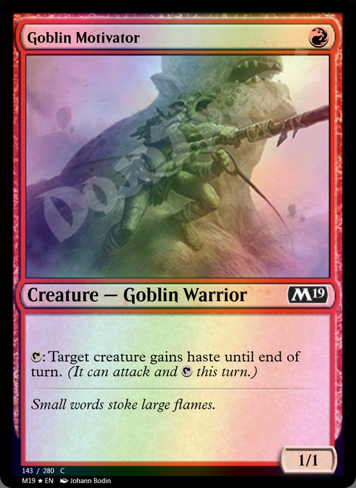 Goblin Motivator FOIL