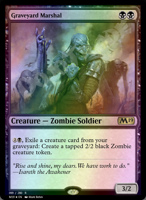 Graveyard Marshal FOIL