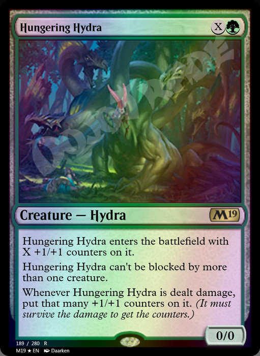 Hungering Hydra FOIL
