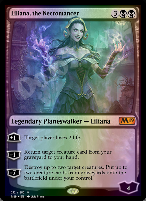Liliana, the Necromancer FOIL