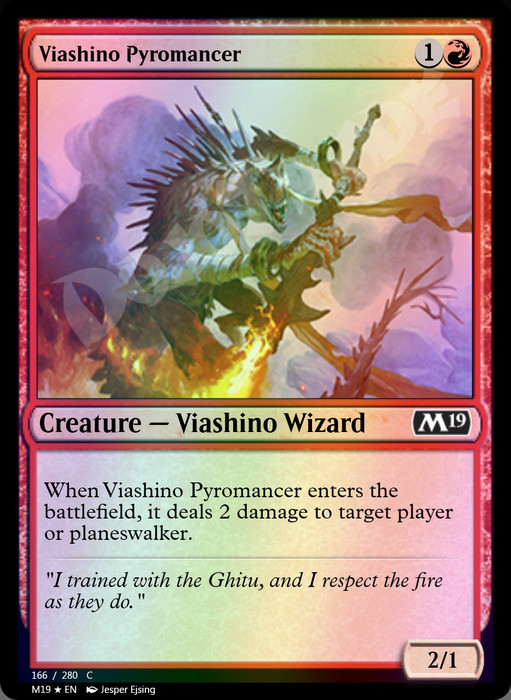 Viashino Pyromancer FOIL