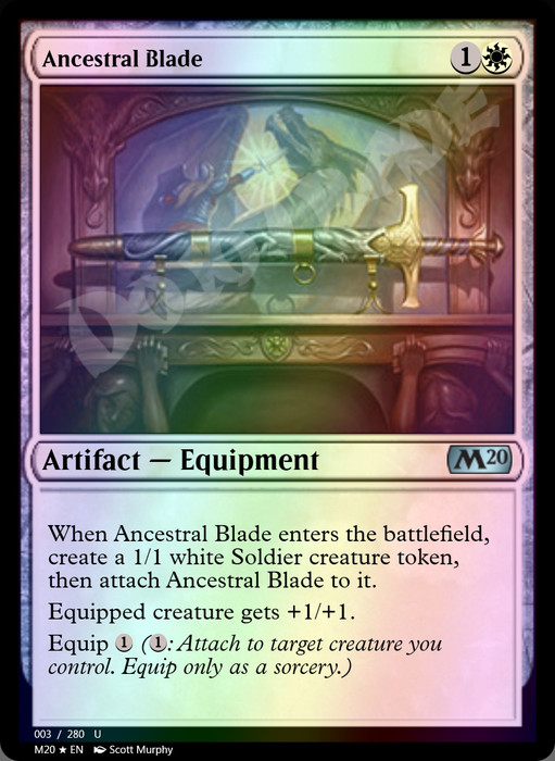 Ancestral Blade FOIL