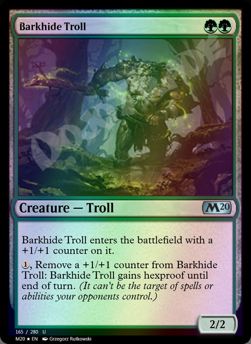 Barkhide Troll FOIL