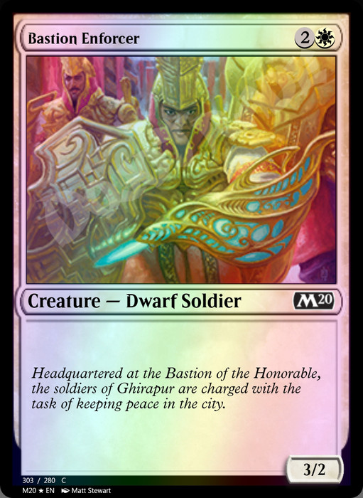 Bastion Enforcer FOIL