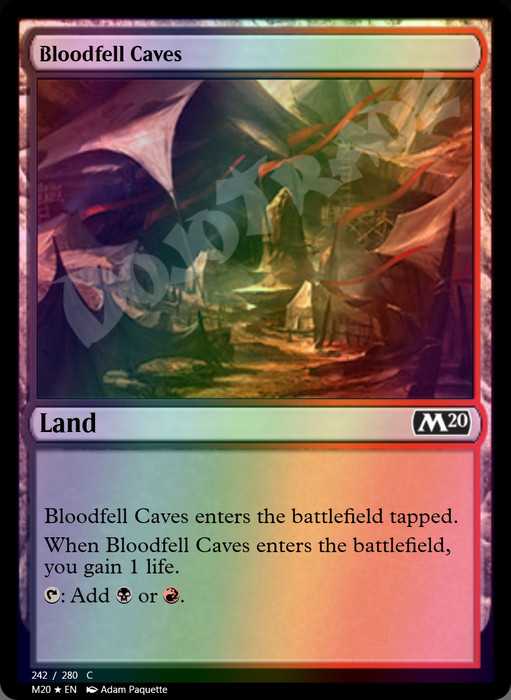 Bloodfell Caves FOIL