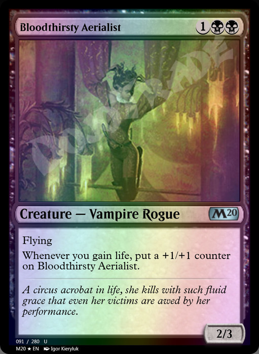 Bloodthirsty Aerialist FOIL