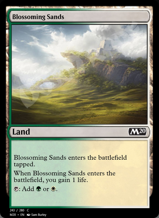 Blossoming Sands