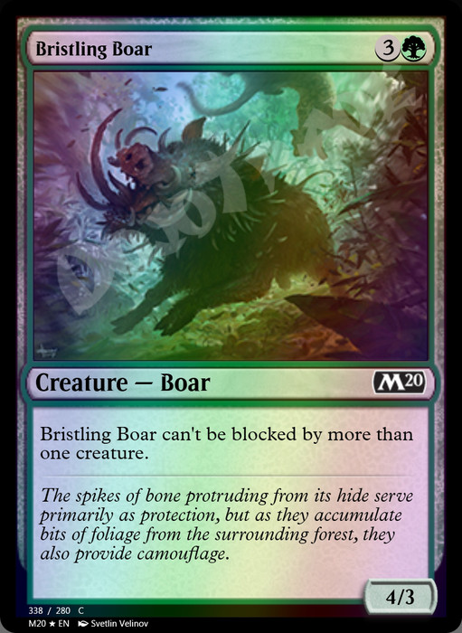 Bristling Boar FOIL