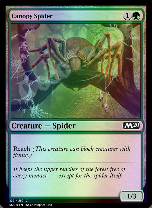 Canopy Spider FOIL