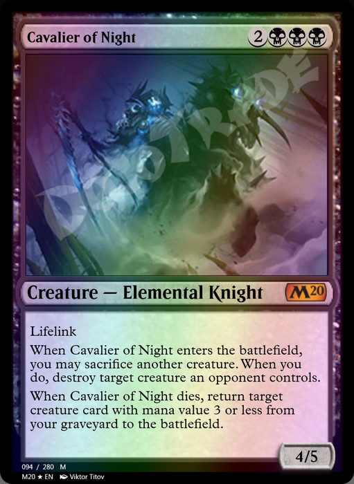 Cavalier of Night FOIL