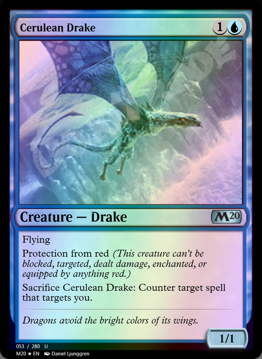 Cerulean Drake FOIL