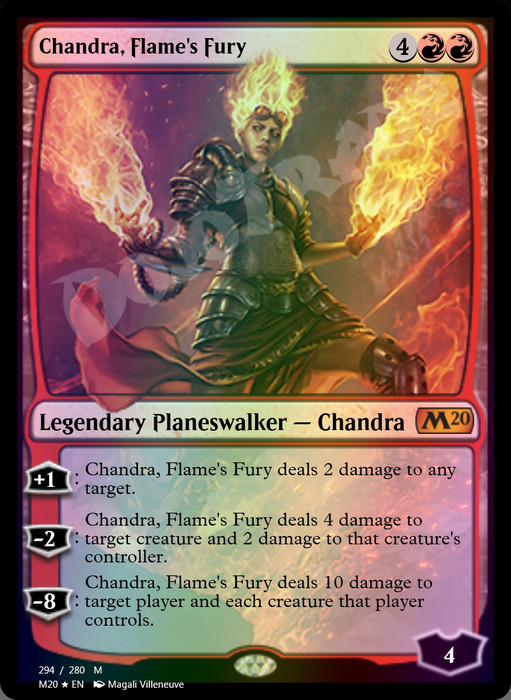 Chandra, Flame's Fury FOIL