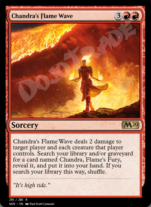 Chandra's Flame Wave