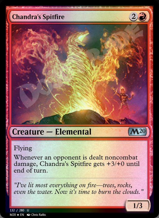 Chandra's Spitfire FOIL