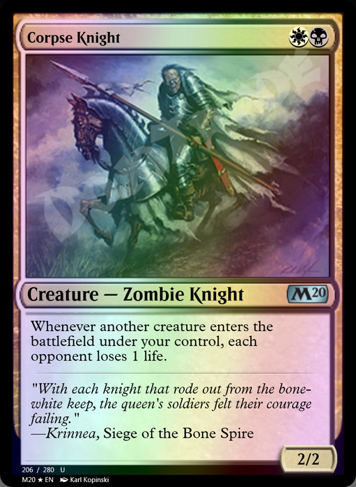 Corpse Knight FOIL