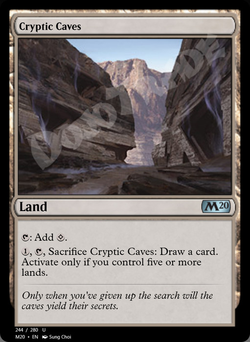 Cryptic Caves