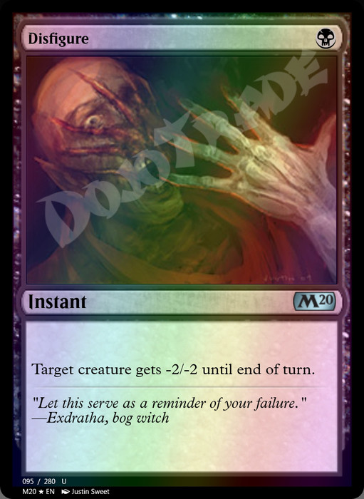 Disfigure FOIL