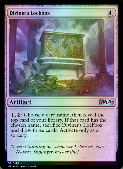 Diviner's Lockbox FOIL