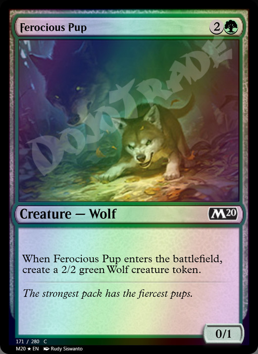 Ferocious Pup FOIL
