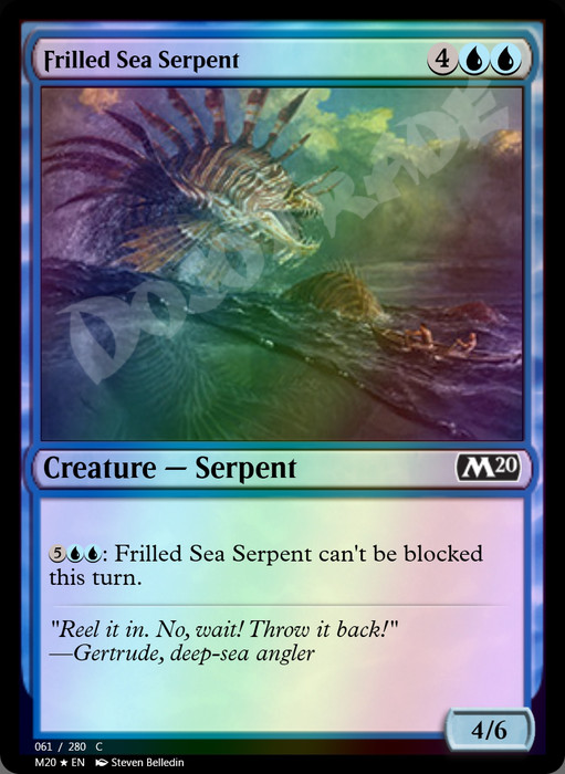 Frilled Sea Serpent FOIL