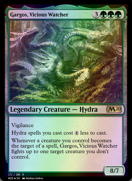 Gargos, Vicious Watcher FOIL