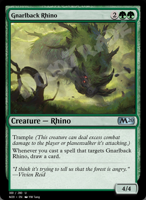 Gnarlback Rhino