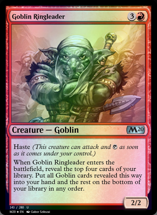 Goblin Ringleader FOIL