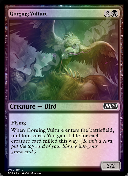 Gorging Vulture FOIL