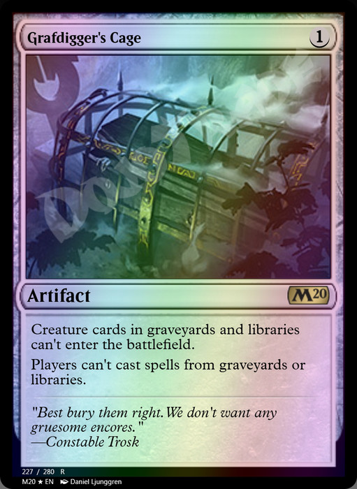 Grafdigger's Cage FOIL