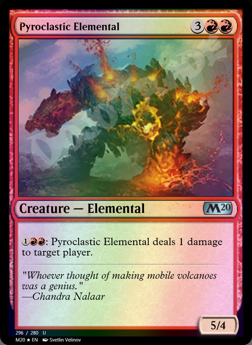 Pyroclastic Elemental FOIL